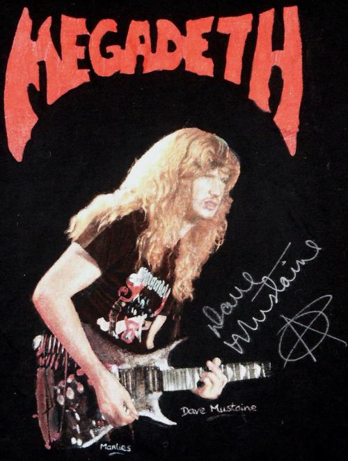 Dave painted on a t-shirt 18 years ago